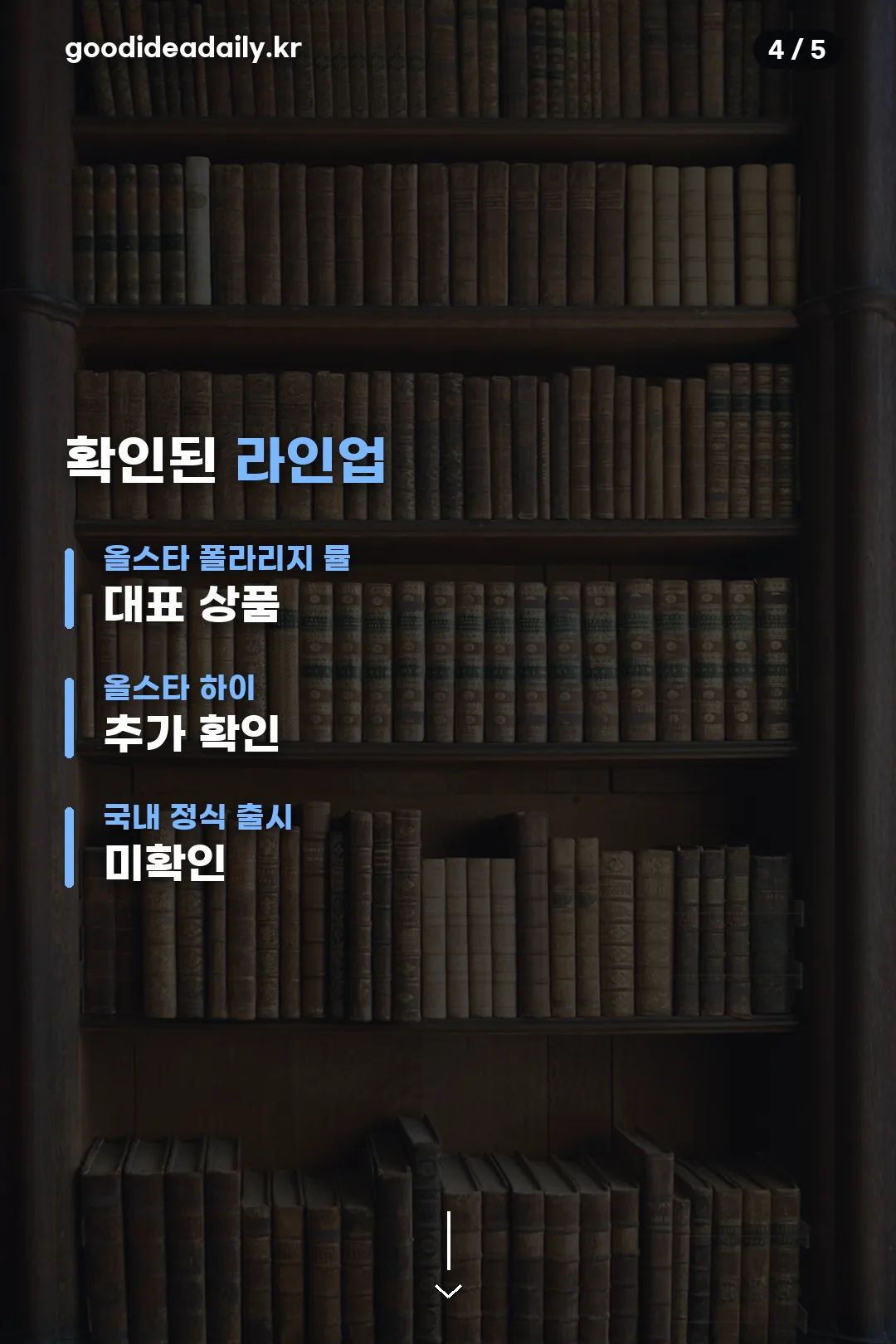 확인된 라인업