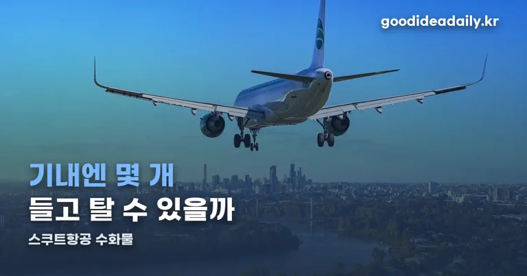 스쿠트항공 수화물 정리 썸네일