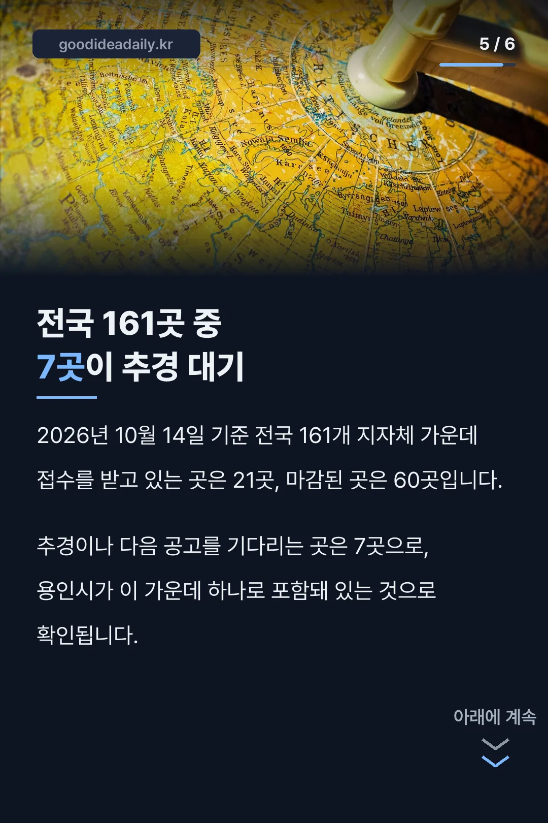 전국 161곳 중 7곳 추경 대기